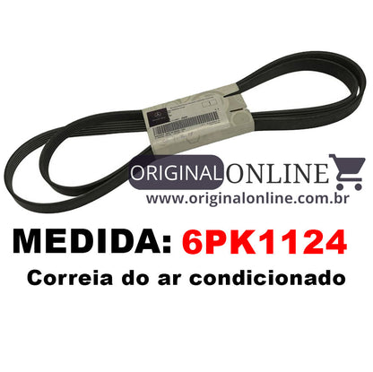 Correia Do Ar Condicionado Da Sprinter 516 6PK1124 A0029932896 Original