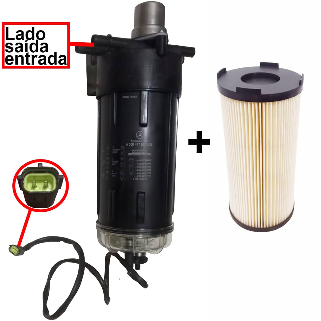 Carcaça Racor Accelo 1016 815 1316 A0004702690 Original
