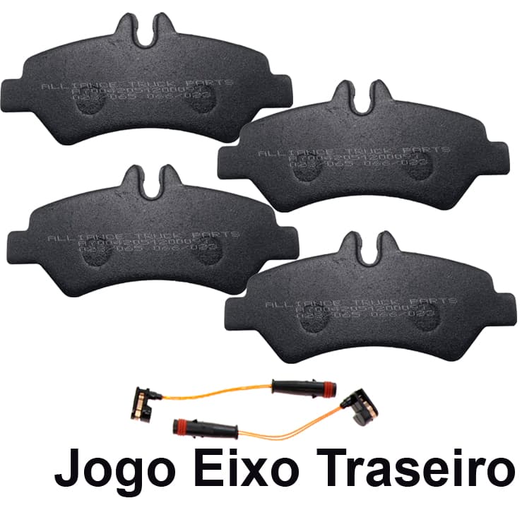 Pastilha De Freio Traseira Sprinter 415 00842051200097 Alliance