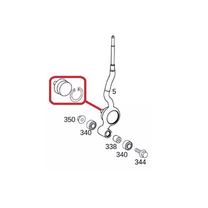 Articulação Da Alavanca De Câmbio Atego 1418 1518 2425 2426 2428 2429 A0019817931 Original