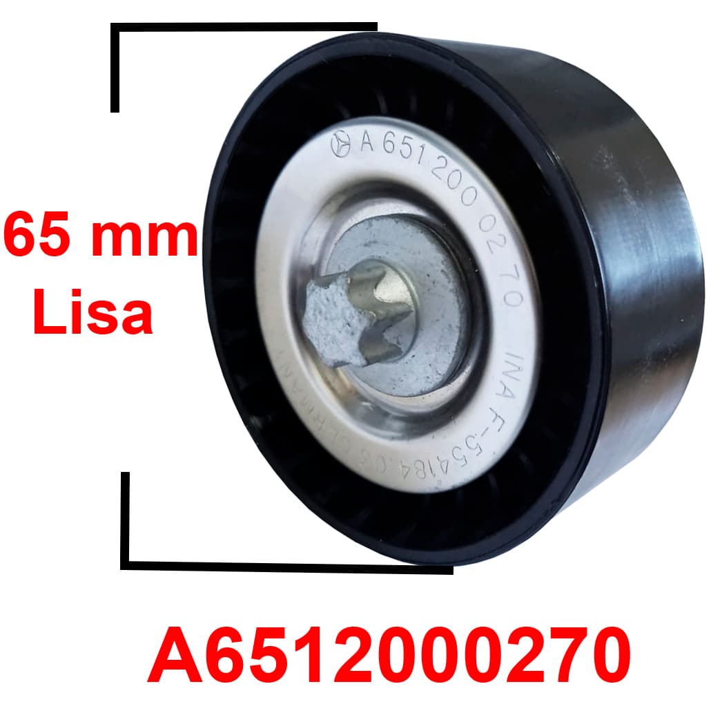 Kit 2 Correias + Tensor Correia + 3 Polias Da Sprinter 416 516 Original