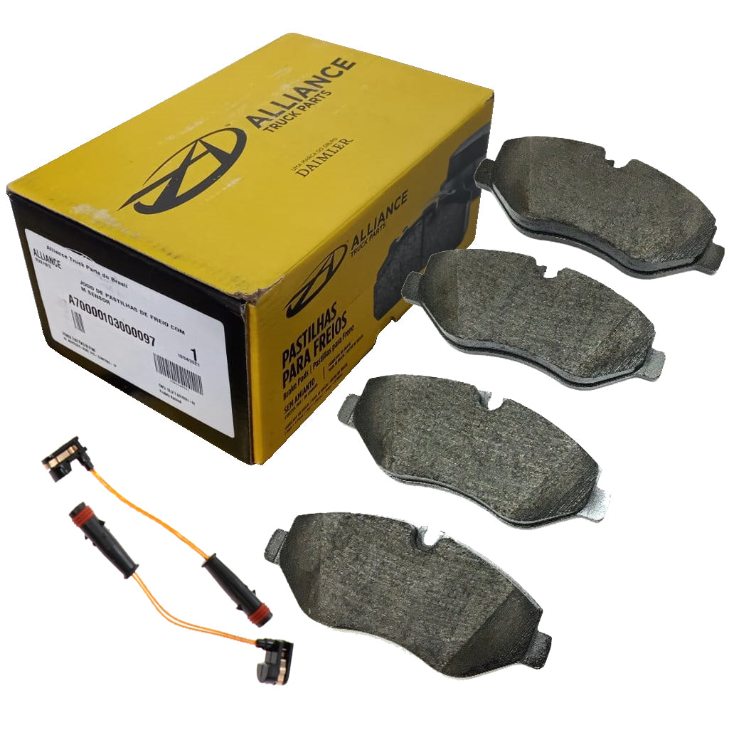 Kit Pastilha De Freio Dianteira Da Sprinter 415 A70042104000097 Alliance